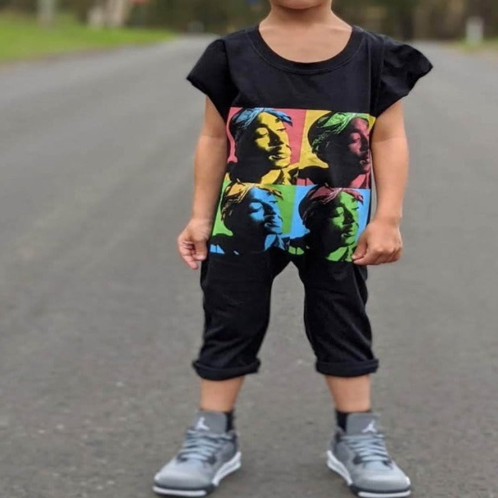 Tupac Romper sz 5T